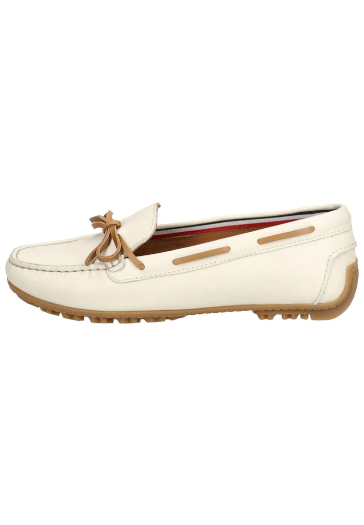 Geox Mokassin Leder Beige/Braun