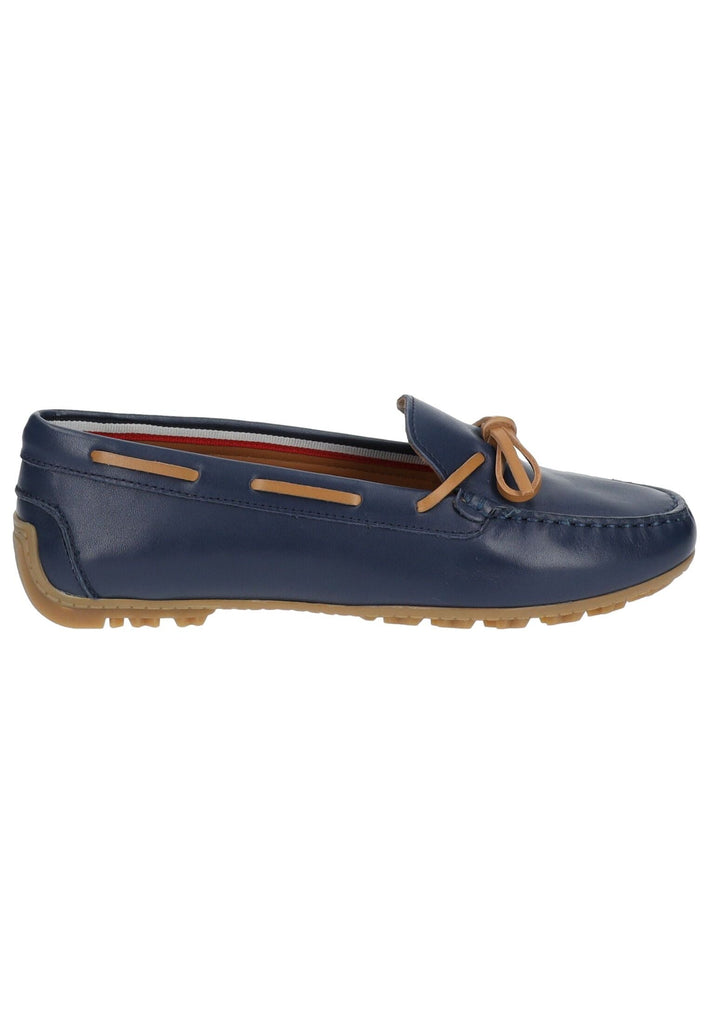 Geox Mokassin Leder Braun/Navy