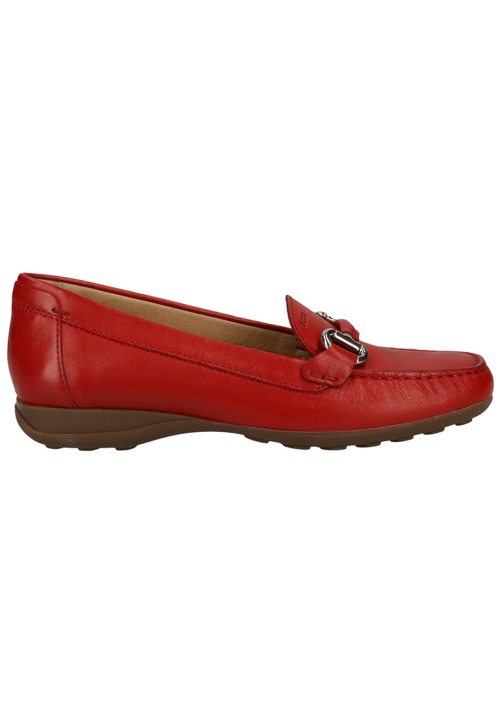 Geox Mokassin Leder Rot