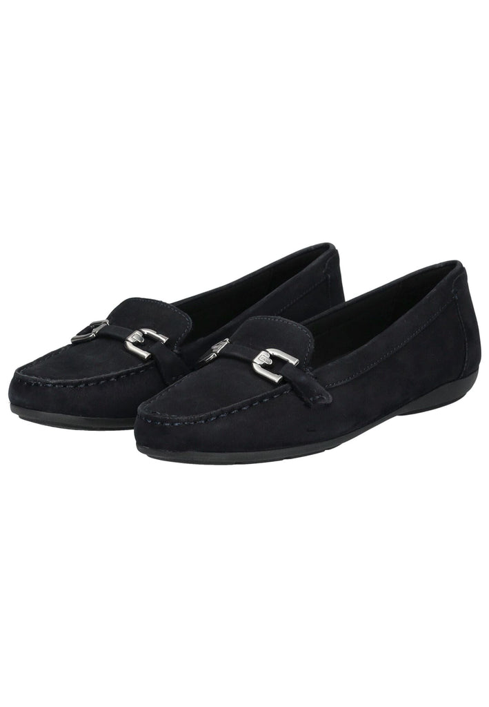 Geox Mokassin Nubukleder Dunkelblau