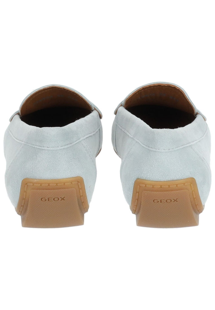 Geox Mokassin Veloursleder Hellblau