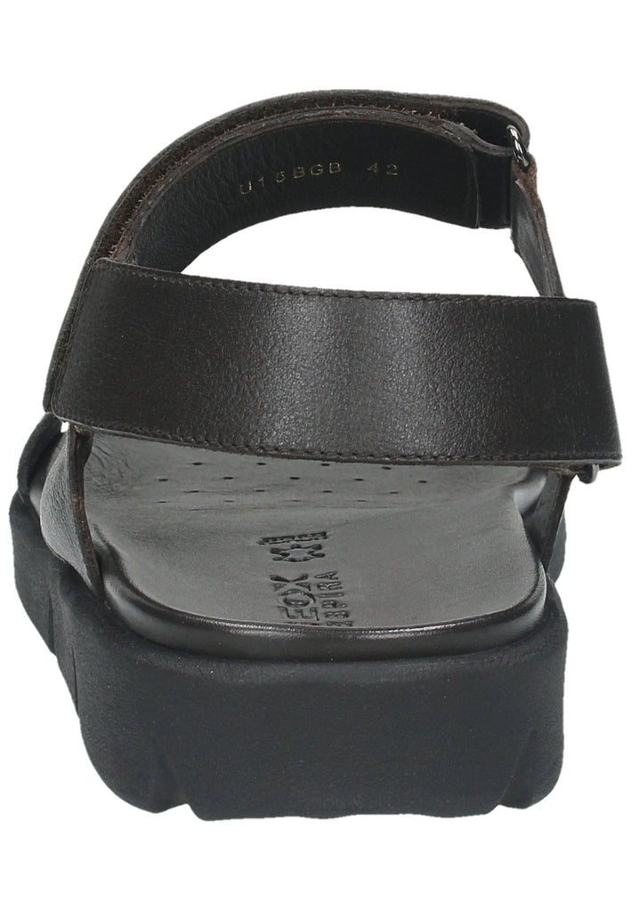 Geox Sandalen Leder Dunkelbraun