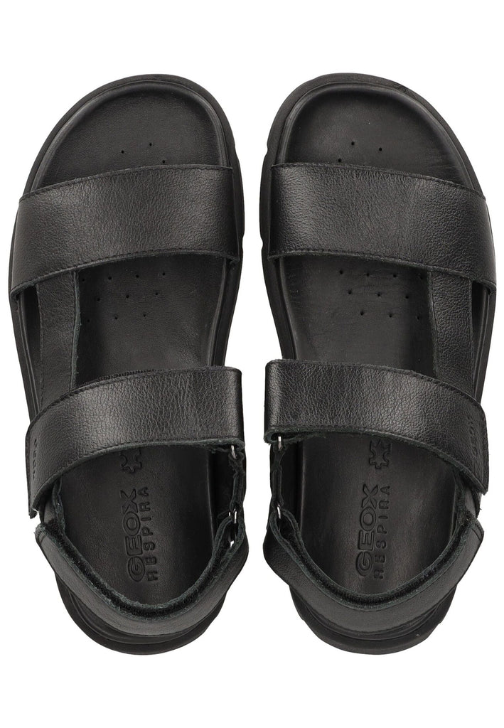 Geox Sandalen Leder Schwarz