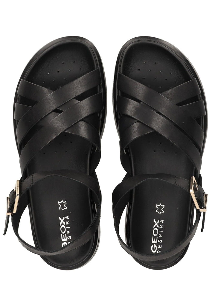 Geox Sandalen Leder Schwarz