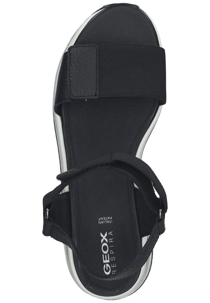 Geox Sandalen Leder Schwarz