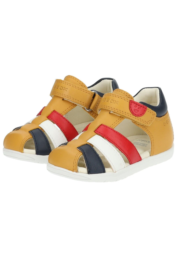 Geox Sandalen Leder/Synthetik Gelb