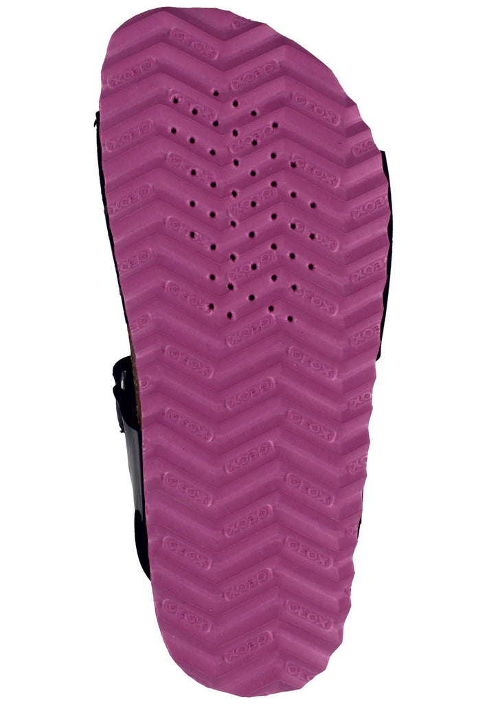 Geox Sandalen Lederimitat Blau