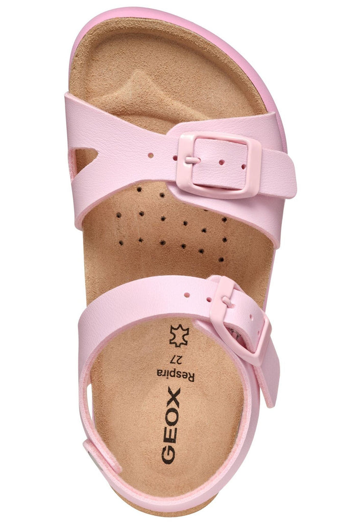 Geox Sandalen Lederimitat Hellpink