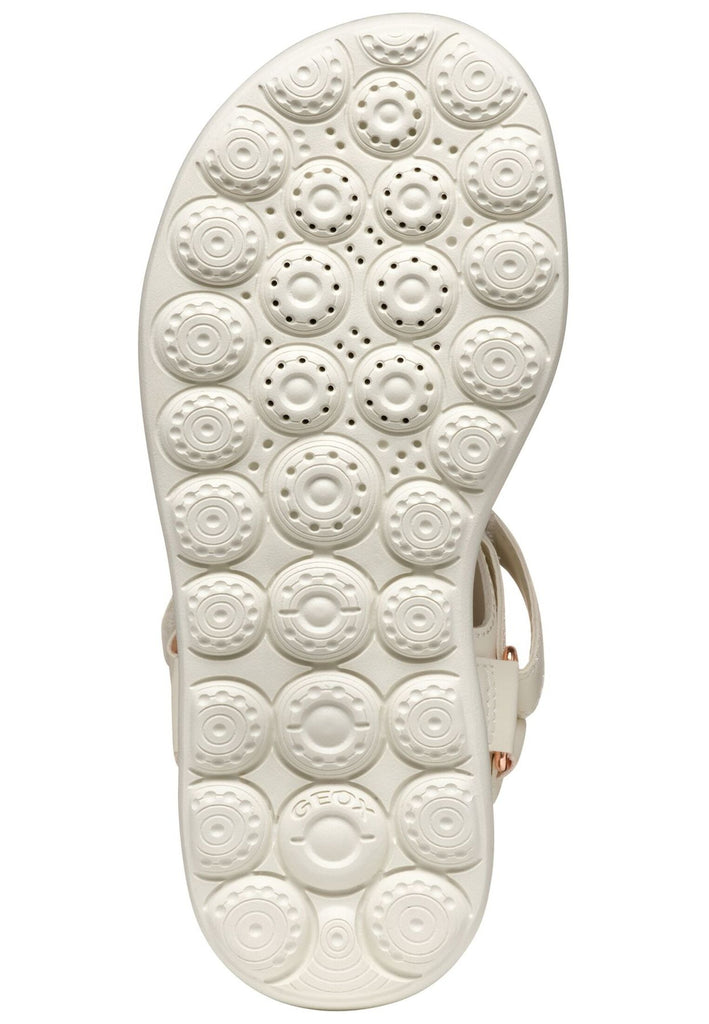 Geox Sandalen Lederimitat Ivory