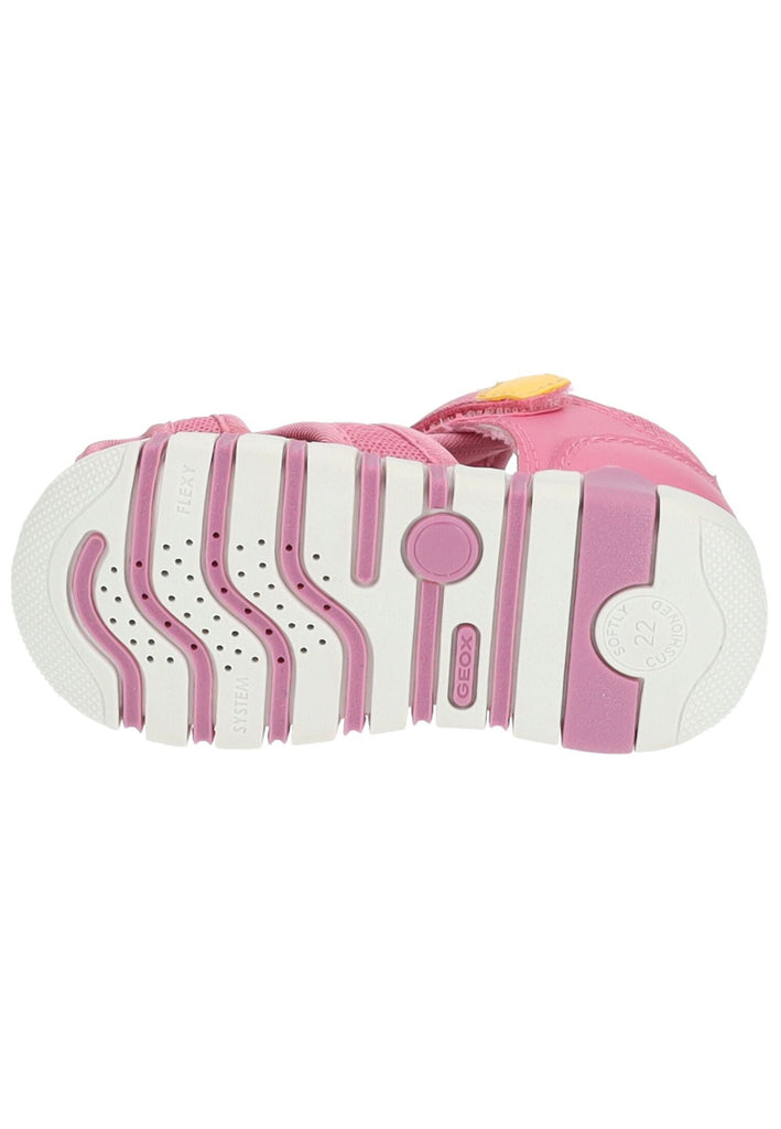 Geox Sandalen Lederimitat/Mesh Pink