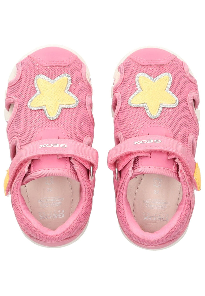 Geox Sandalen Lederimitat/Mesh Pink