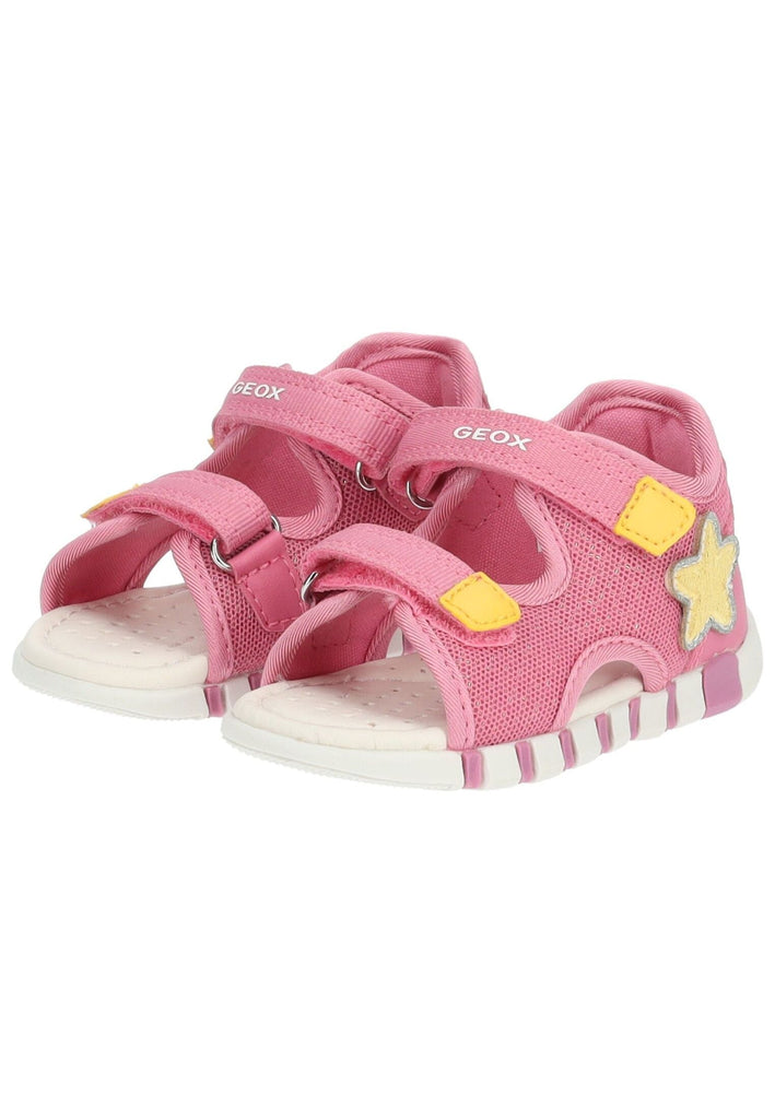 Geox Sandalen Lederimitat/Mesh Pink