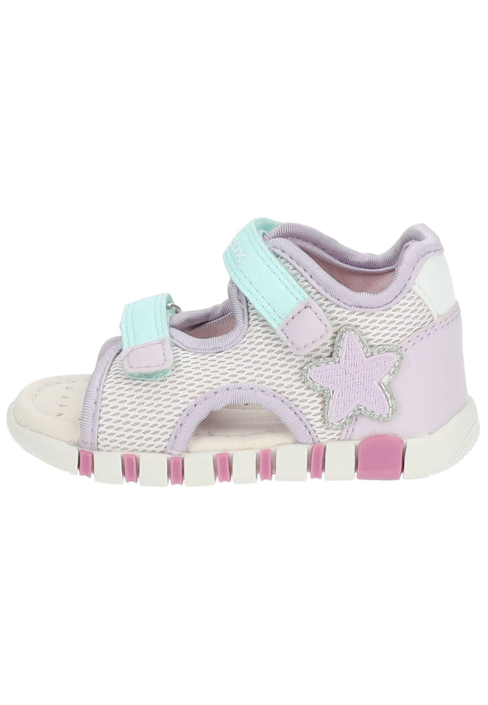 Geox Sandalen Lederimitat/Mesh Pink/Violett