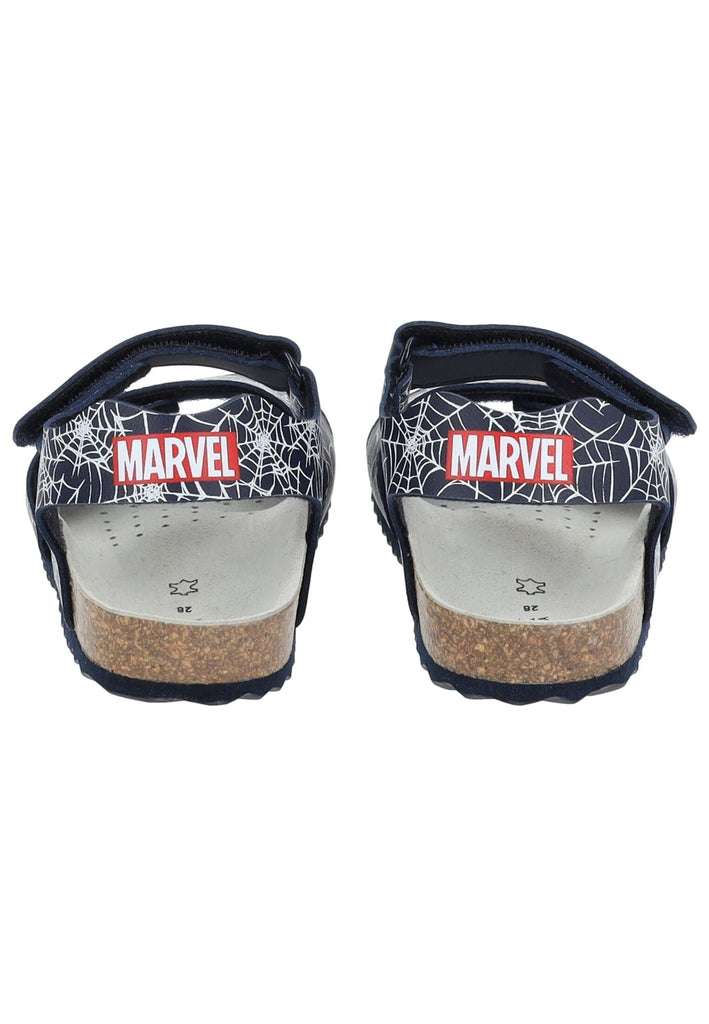 Geox Sandalen Lederimitat Navy/Rot