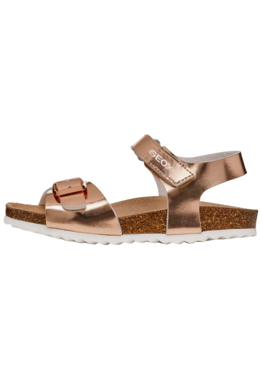 Geox Sandalen Lederimitat Rosegold