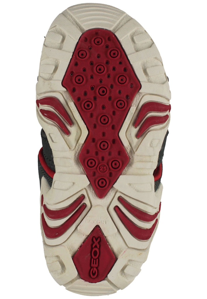 Geox Sandalen Lederimitat/Textil Dunkelgrün