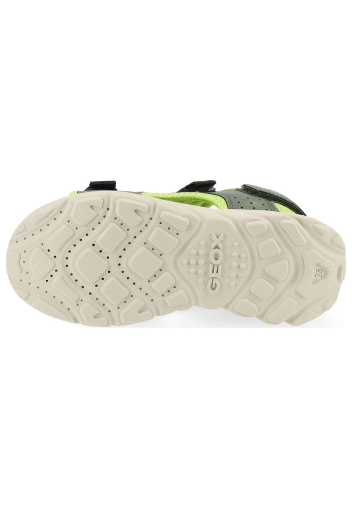 Geox Sandalen Lederimitat/Textil Military