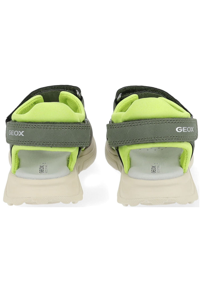 Geox Sandalen Lederimitat/Textil Military