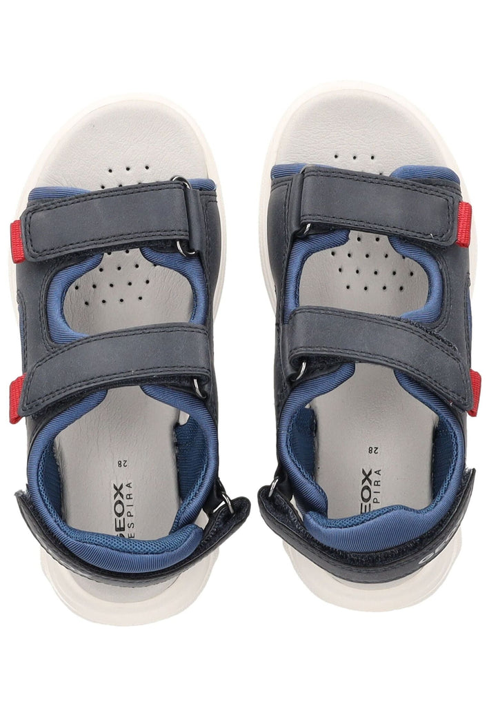 Geox Sandalen Lederimitat/Textil Navy