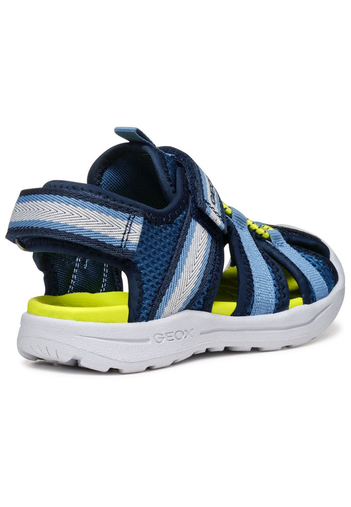 Geox Sandalen Lederimitat/Textil Navy/Aqua