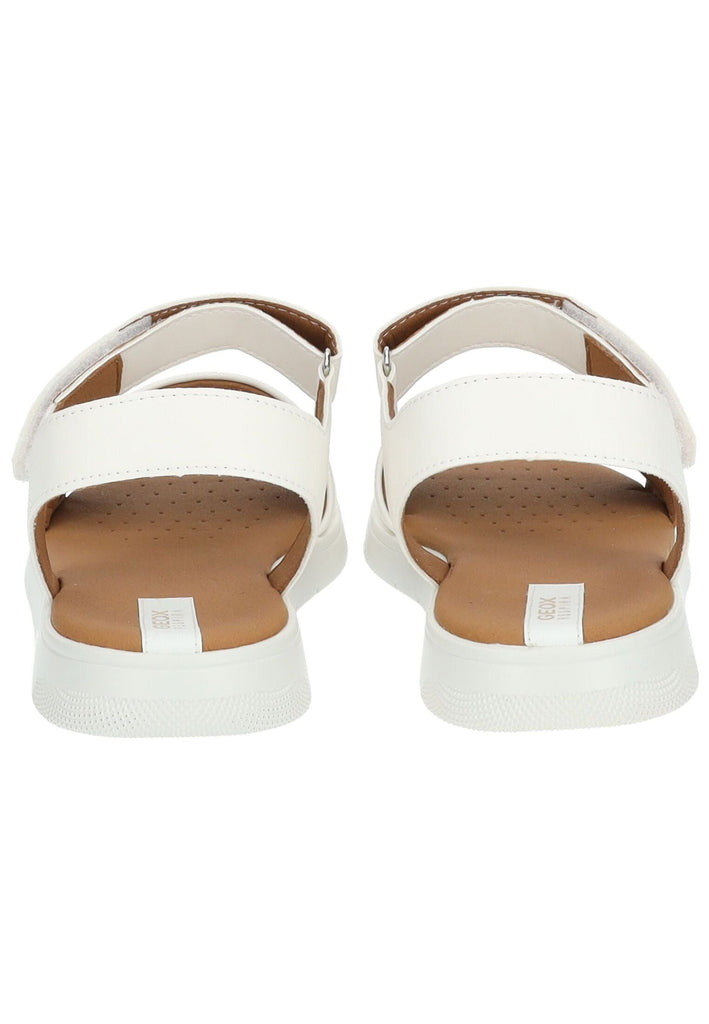 Geox Sandalen Lederimitat Weiß