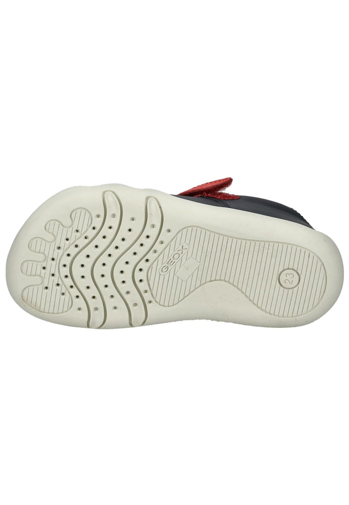 Geox Sandalen Nappaleder Navy/Rot