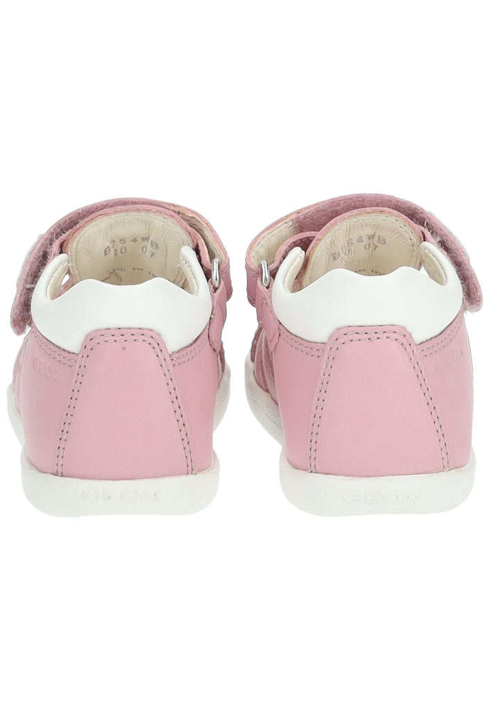 Geox Sandalen Nappaleder Rosa/Weiß