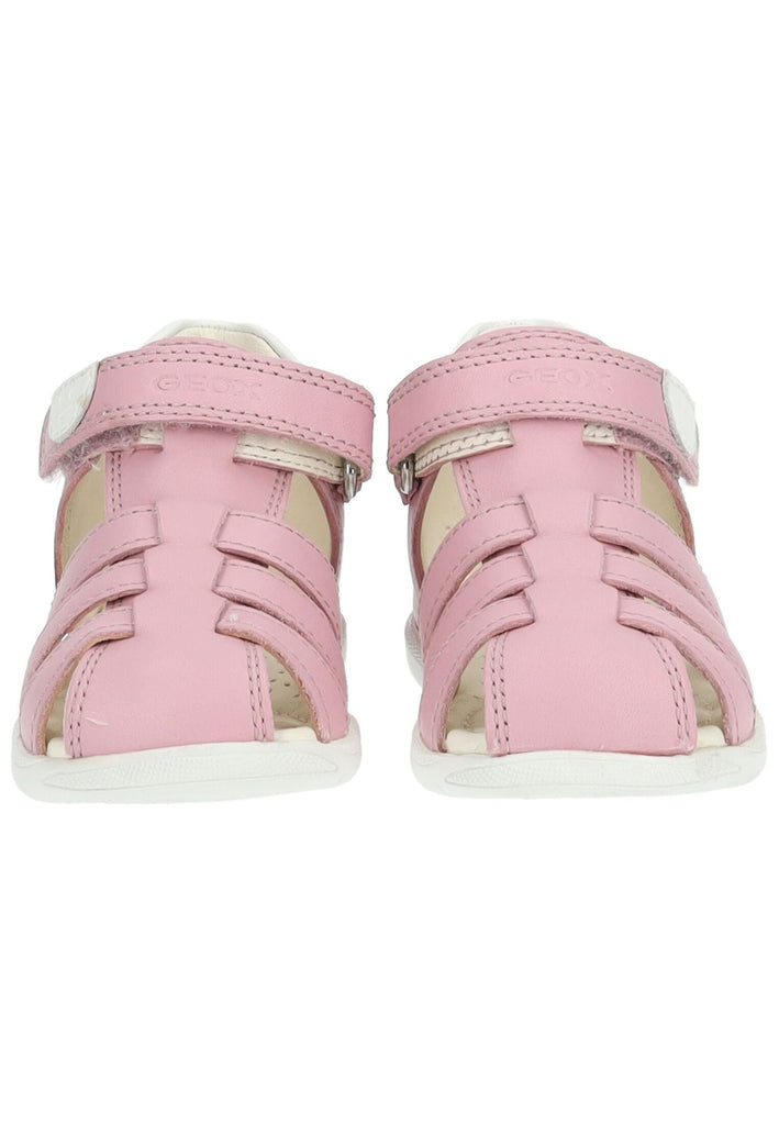 Geox Sandalen Nappaleder Rosa/Weiß