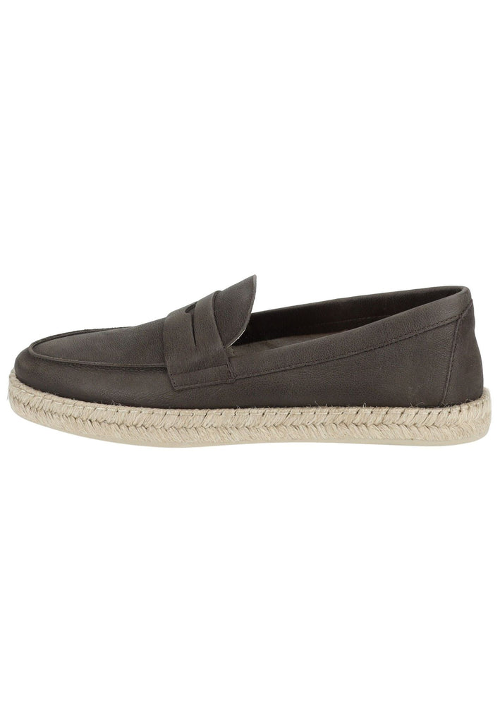 Slipper Geox Slipper Leder Dunkelbraun