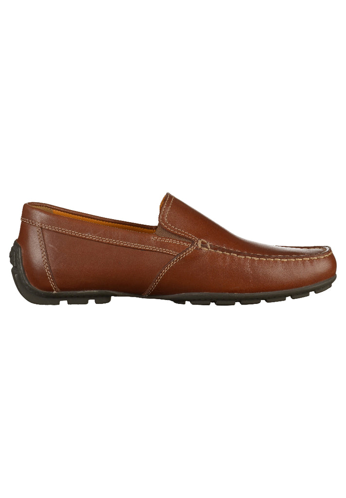 Geox Slipper Leder Coffee