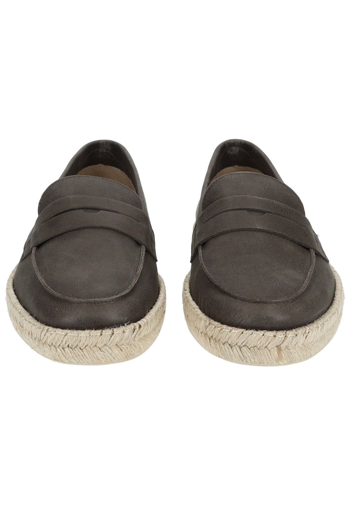 Geox Slipper Leder Dunkelbraun