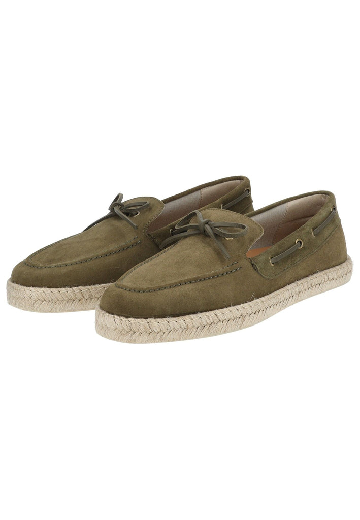 Geox Slipper Veloursleder Military