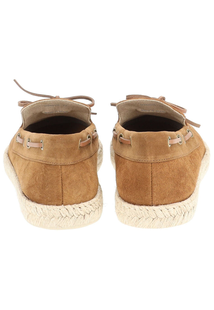 Geox Slipper Veloursleder Mittelbraun