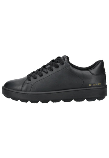 Sneaker Geox Sneaker Leder Schwarz