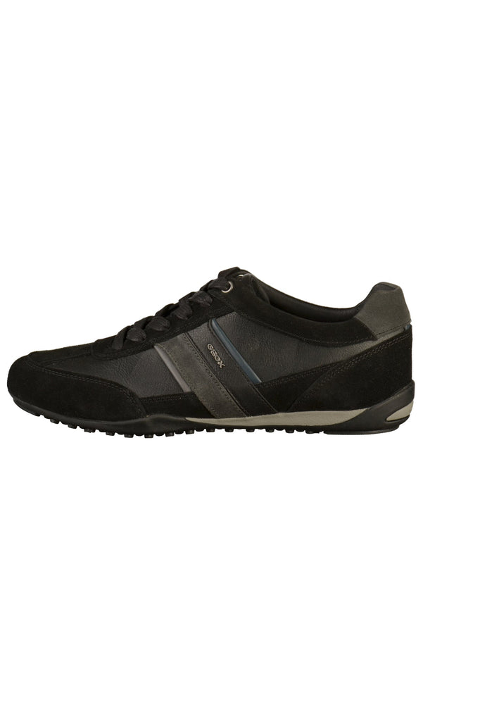 Sneaker Geox Sneaker Leder Schwarz