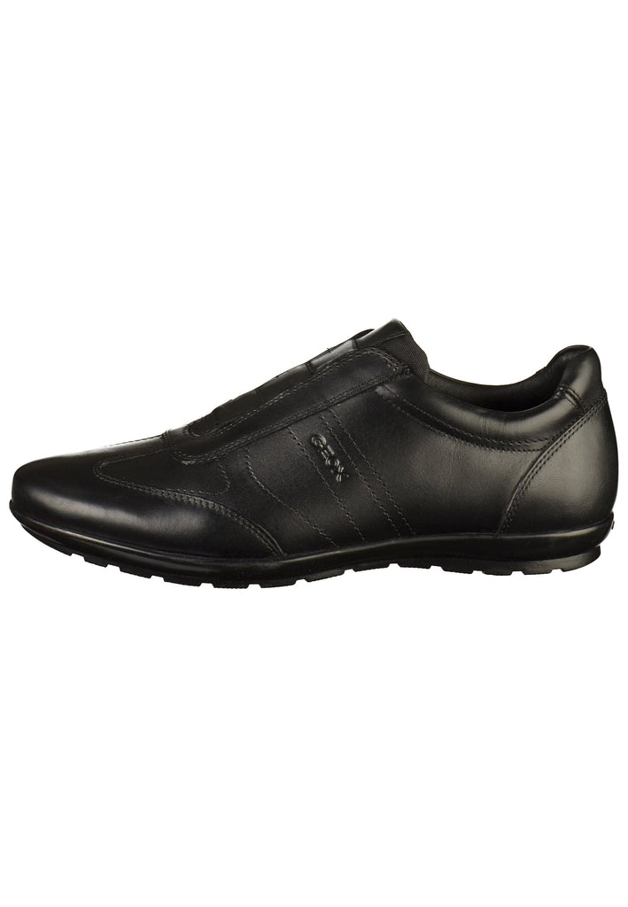 Sneaker Geox Sneaker Leder Schwarz