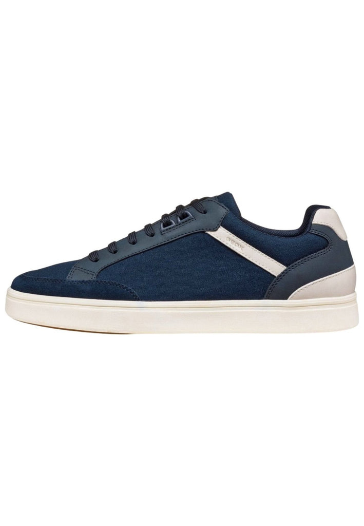 Sneaker Geox Sneaker Leder/Textil Blau/Weiß