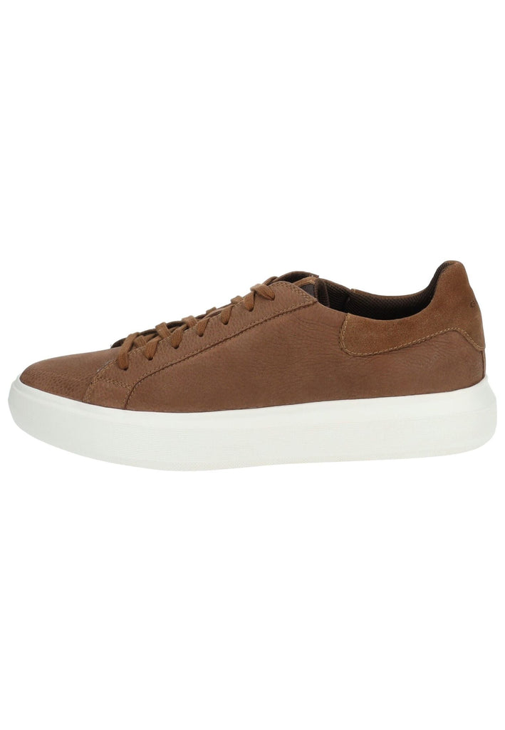 Sneaker Geox Sneaker Leder/Textil Cognac