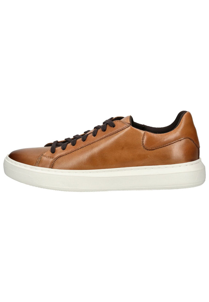 Sneaker Geox Sneaker Leder/Textil Hellbraun