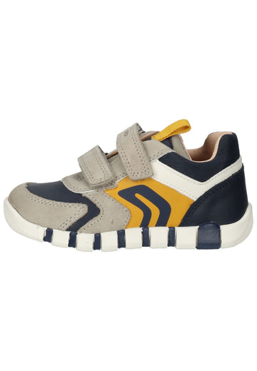 Sneaker Geox Sneaker Leder/Textil Sand