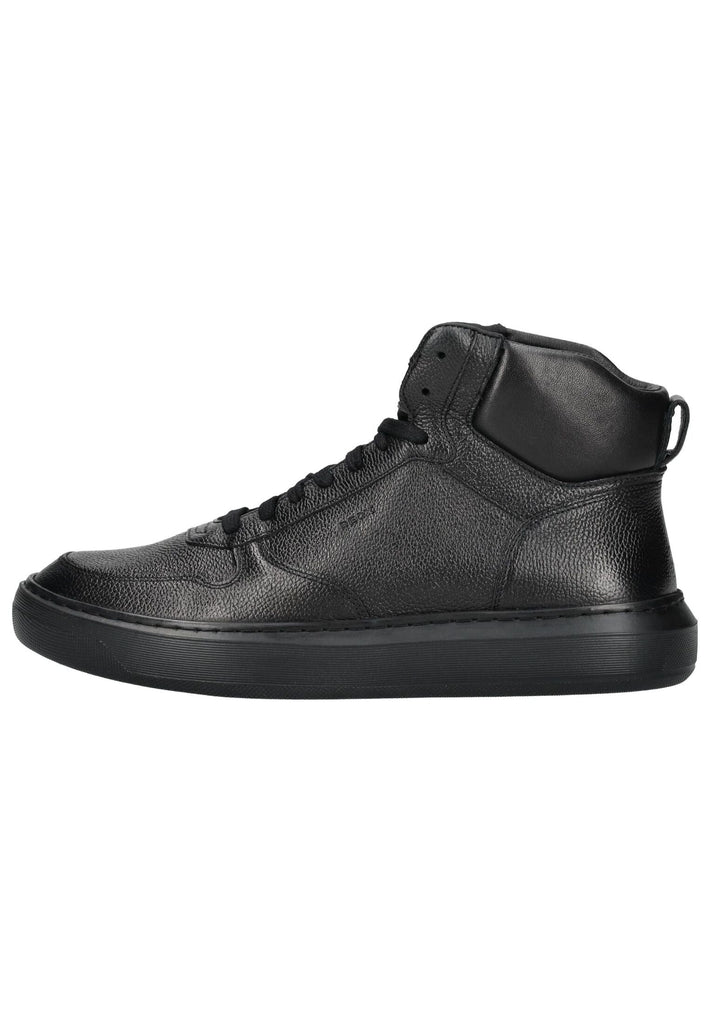 Sneaker Geox Sneaker Leder/Textil Schwarz