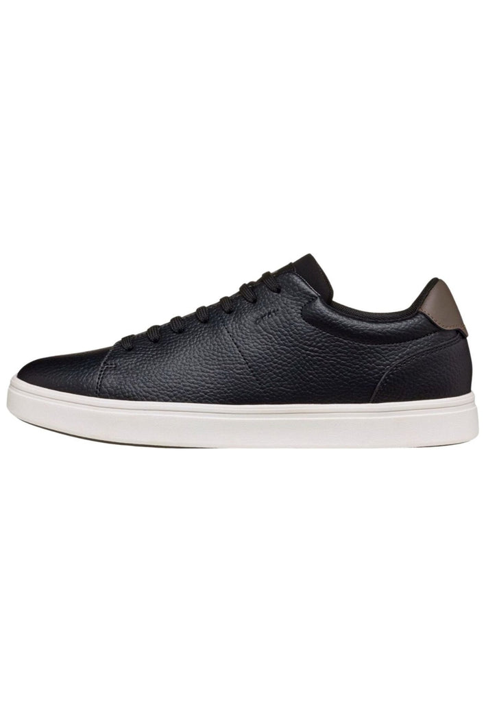 Sneaker Geox Sneaker Leder/Textil Schwarz