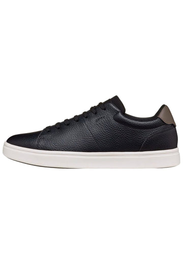 Sneaker Geox Sneaker Leder/Textil Schwarz