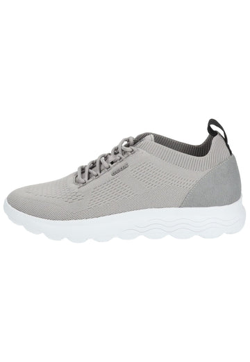 Sneaker Geox Sneaker Lederimitat/Textil Beige/Braun