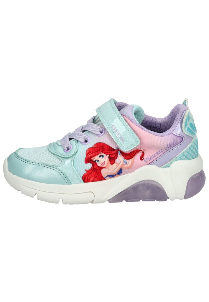 Sneaker Geox Sneaker Lederimitat/Textil Blau/Multi