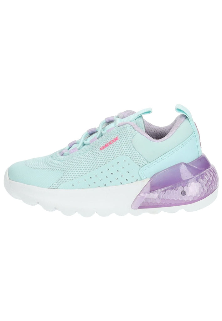 Sneaker Geox Sneaker Lederimitat/Textil Lila/Blau