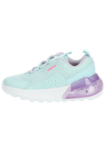 Sneaker Geox Sneaker Lederimitat/Textil Lila/Blau
