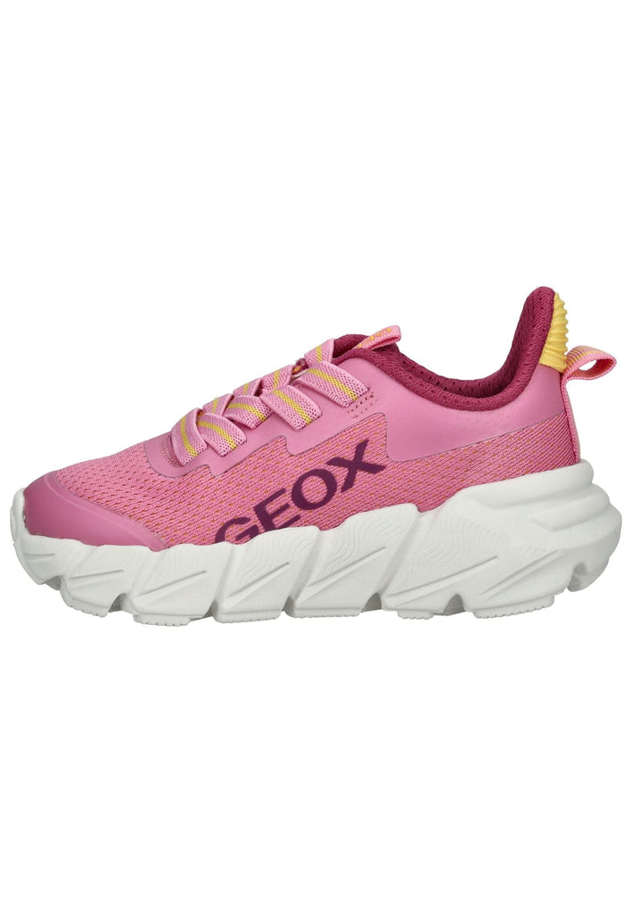 Sneaker Geox Sneaker Lederimitat/Textil Pink