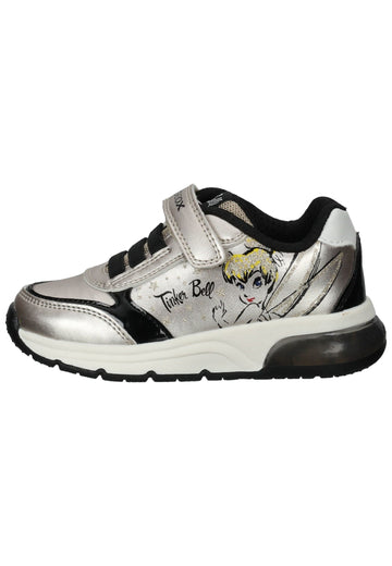 Sneaker Geox Sneaker Lederimitat/Textil Platinum