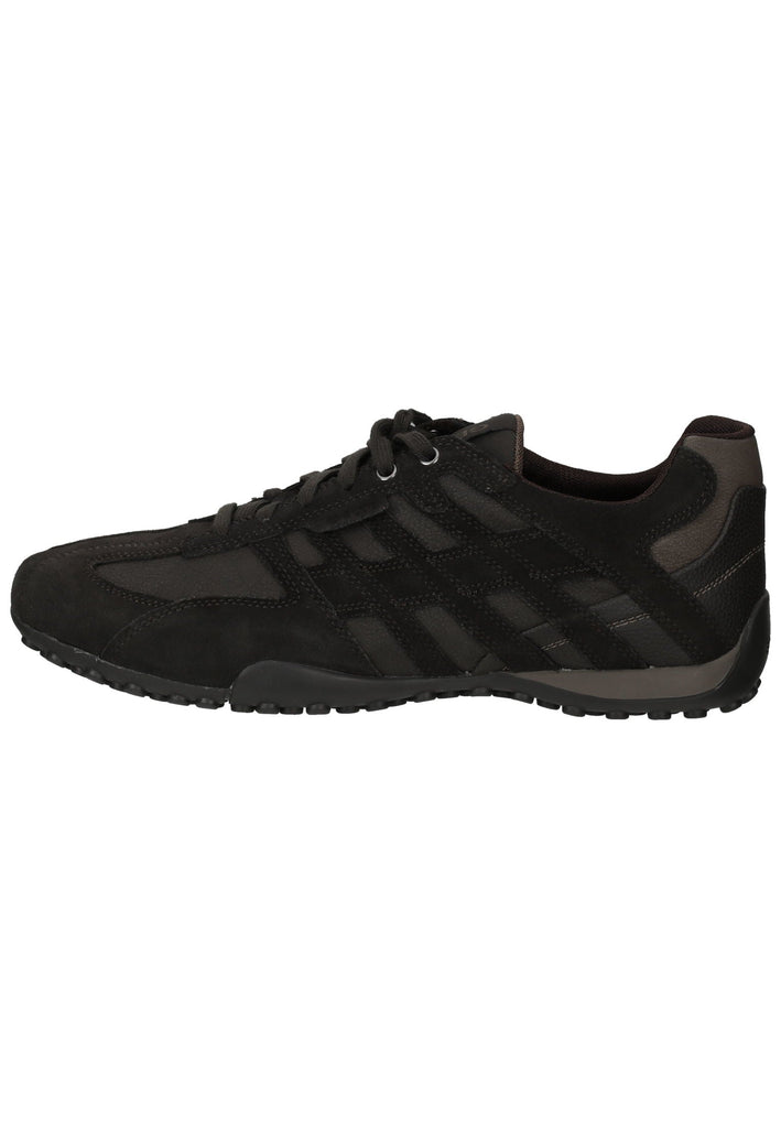Sneaker Geox Sneaker Veloursleder/Textil Braun/Grau